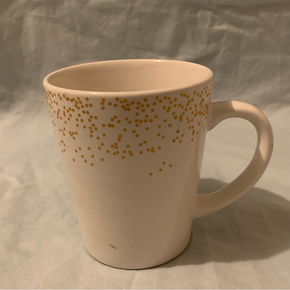 White Stoneware mug